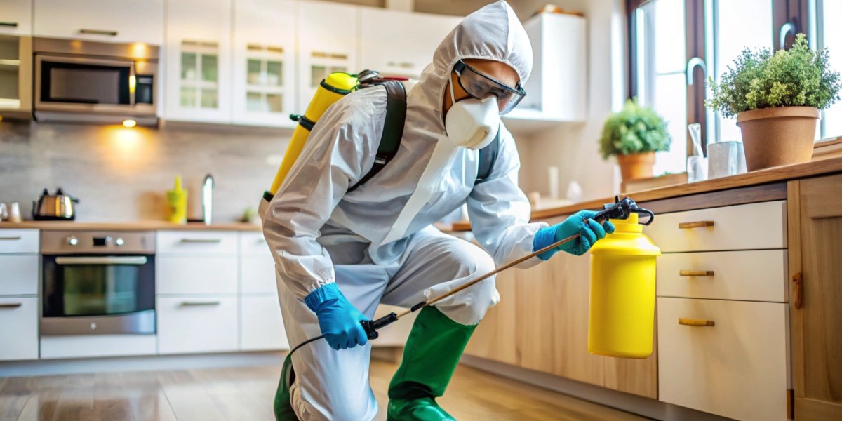 Technicien certibiocide nuisibles en intervention cuisine